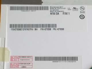 友达液晶模组B089AW01 V3