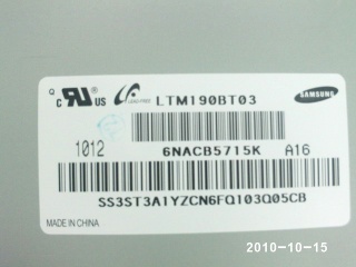 三星液晶模组LTM190BT03