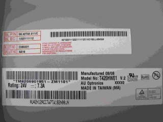 友达液晶模组T420HW01 V2