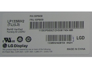 LG Display液晶模组LP133WH2-TLL3