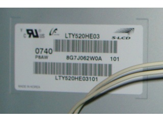 S-LCD液晶模组LTY520HE03