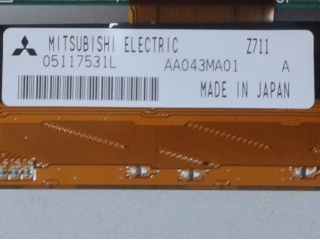 三菱液晶模组AA043MA01