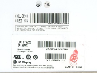LG Display液晶模组LP141WX3-TLN2