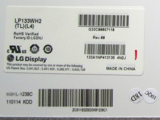 LG Display液晶模组LP133WH2-TLL4