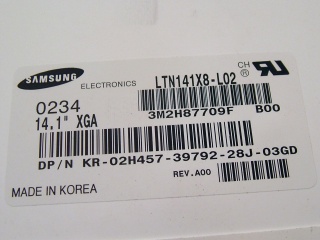 三星液晶模组LTN141X8-L02