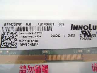 群创液晶模组BT140GW01 V.0