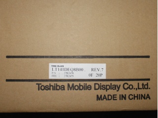 东芝松下液晶模组LT141DEQ8B00