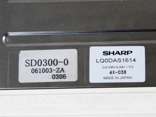 夏普液晶模组LQ104V1LG61