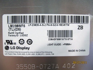 LG Display液晶模组LM230WF5-TLD5