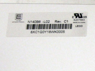 奇美液晶模组N140B6-L02