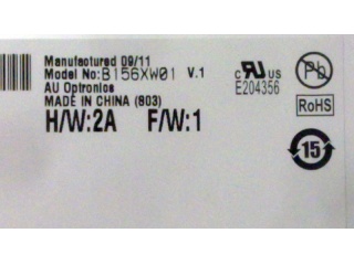 友达液晶模组B156XW01 V1