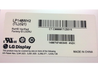LG Display液晶模组LP140WH2-TLQ1