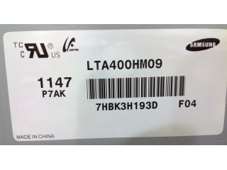 三星液晶模组LTA400HM09