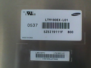 三星液晶模组LTM190EX-L01