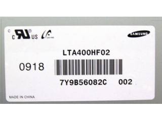 三星液晶模组LTA400HF02