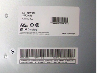 LG飞利浦液晶模组LC170WXN-SAA1