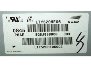 S-LCD液晶模组LTY520HE06