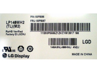 LG Display液晶模组LP140WH2-TLM2