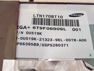 三星液晶模组LTN170BT10-001