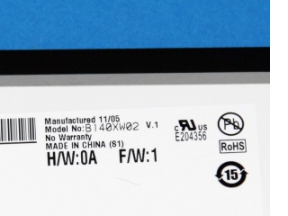 友达液晶模组B140XW02 V1