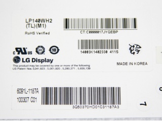 LG Display液晶模组LP140WH2-TLM1