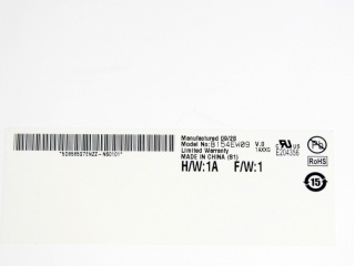 友达液晶模组B154EW09 V0