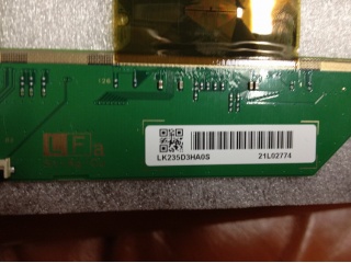 夏普液晶玻璃LK235D3HA0S