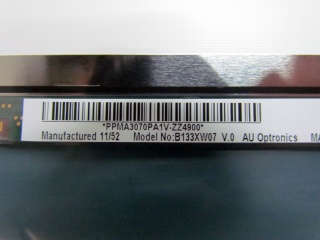 友达液晶模组B133XW07 V0