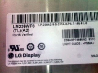 LG Display液晶模组LM230WF8-TLA2
