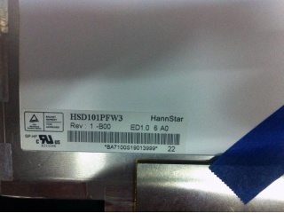 瀚宇彩晶液晶模组HSD101PFW3-B00