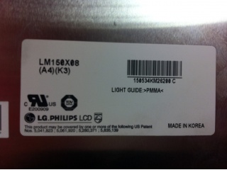 LG飞利浦液晶模组LM150X08-A4K3