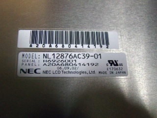 NEC液晶模组NL12876AC39-01