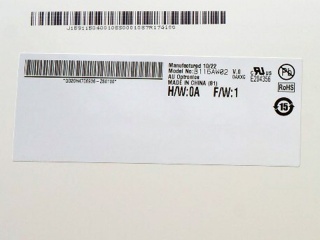 友达液晶模组B116AW02 V0