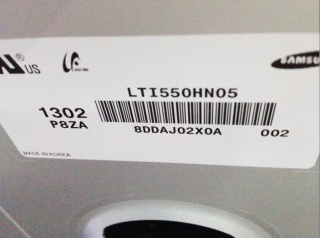 三星液晶模组LTI550HN05