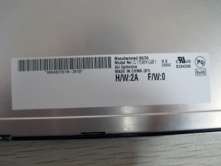 友达液晶模组G150XG01 V0