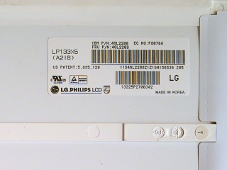 LG LCD Inc.液晶模组LP133X5-A2IB