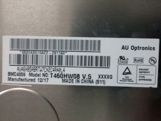 友达液晶模组T460HW08 V5