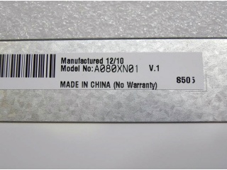 友达液晶模组A080XN01 V1