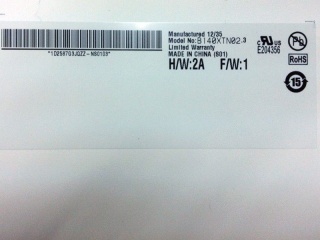 友达液晶模组B140XTN02.3