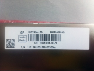 奇美液晶模组HJ070NA-13D