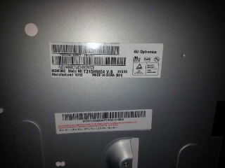 友达液晶模组T315HW04 V8