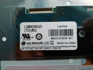 LG飞利浦液晶模组LB065WQ3-TD02