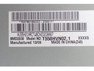 友达液晶模组T550HVN02.1