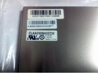 中华映管液晶模组CLAA090NA02CW