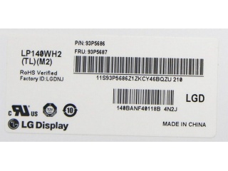 LG Display液晶模组LP140WH2-TLM2