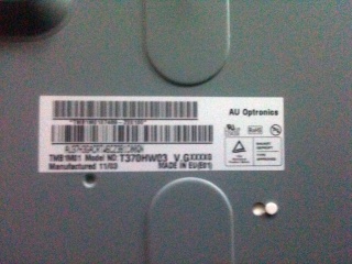 友达液晶模组T370HW03 VG