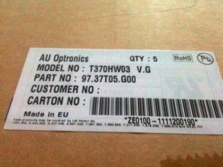 T370HW03 VG图片