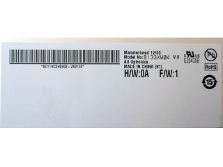 友达液晶模组B133XW04 V0