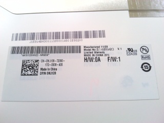 友达液晶模组B140RW03 V1