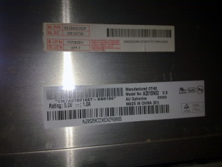 友达液晶模组A201SN02 V5